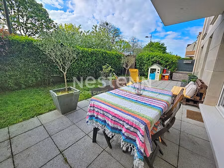 3 pièces en rez-de-jardin croix bonnet  cadre de vie recherché !