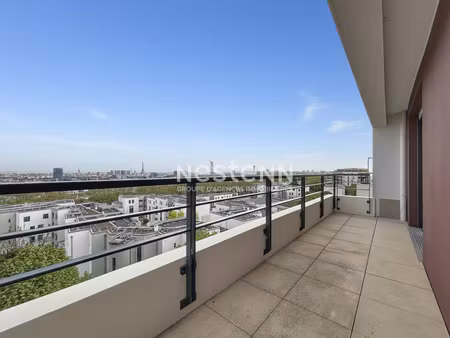 issy les moulineaux - fort d'issy - vente appartement 2 pièces avec balcon et vue dégagée 
