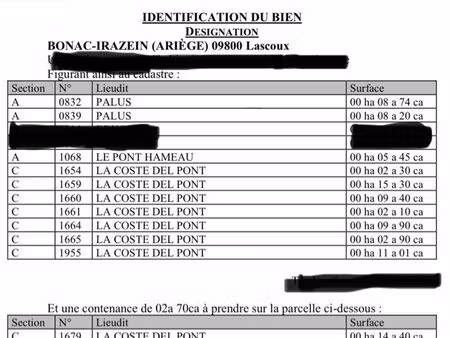 parcelle bois et jardin