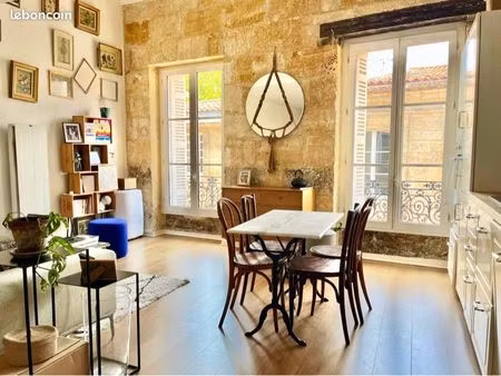 appartement de charme - bordeaux centre - quartier saint-paul