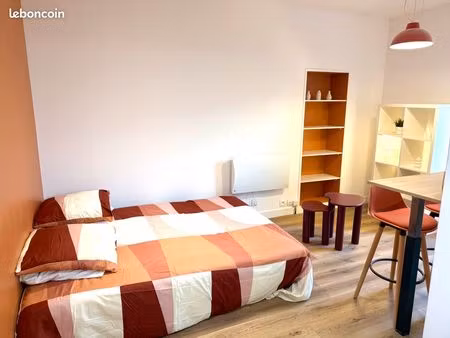 studio meublé 18m2 - rennes gare sud