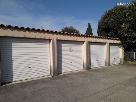 location d'un garage extérieur