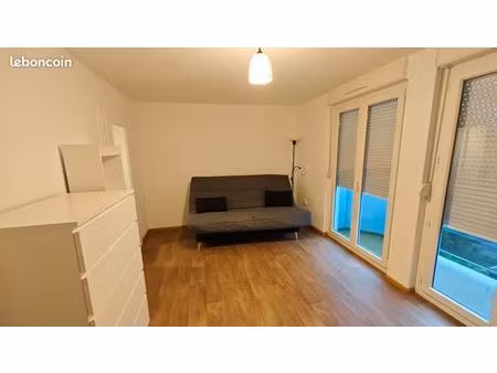 studio meublé bischheim