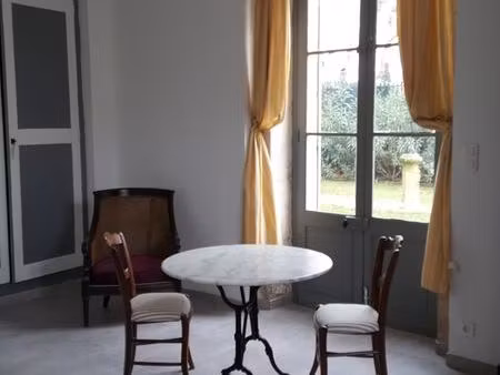 location studio meublé à générac