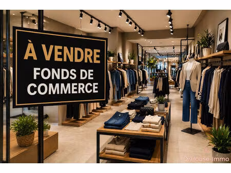 fonds de commerce boutique de prêt-à-porter