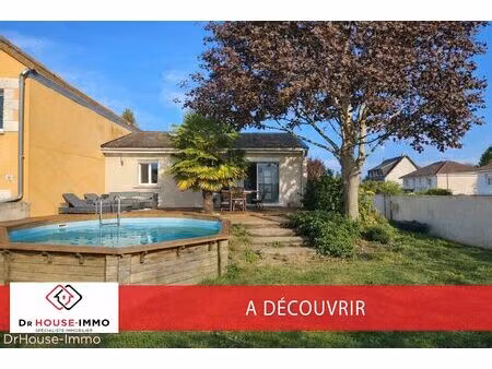 maison 3 pièces avec jardin et piscine à rosny-sur-seine  à proximité de la forêt  avec re