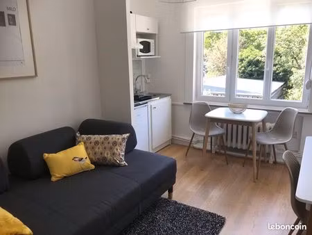 studio meublé et équipé - edhec - parc barbieux