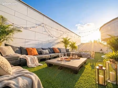 penthouse meublé - hypercentre d’orsay - résidence de standing