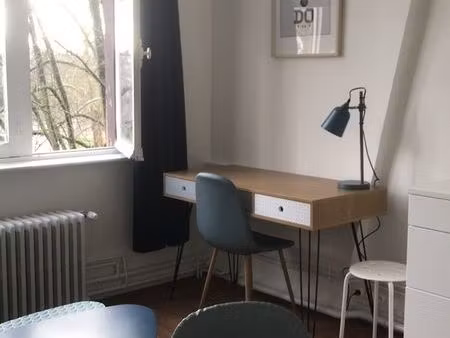 studio meublé et équipé - edhec - parc barbieux