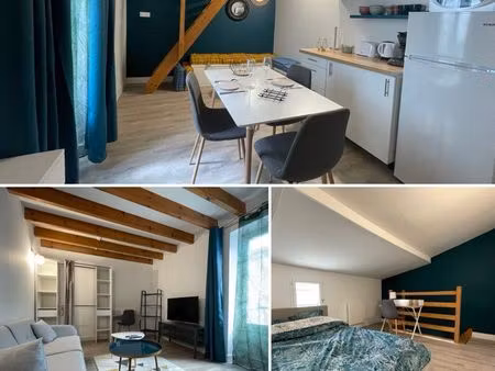 t2 triplex centre ville mauzé sur le mignon