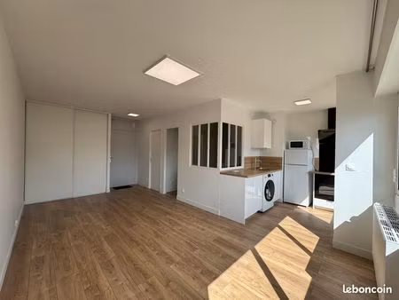 t1 bis 34 m² – rénovation architecte – lumineux  équipé  parking – marcq-en-barœul buisson