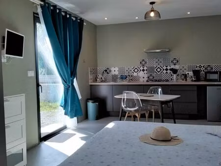 studio meublé - bail mobilité- personne seule - ruoms