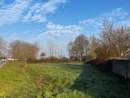 terrain à vendre 5600m² hensies - rue du fayt