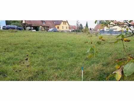 terrain constructible à vendre