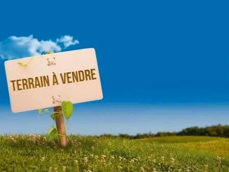 terrain à vendre