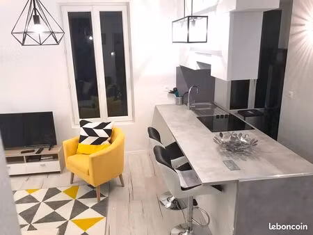 cosy et confortable t2 entièrement meublé et équipé avec extérieurs