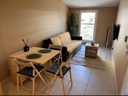 appartement t2 meublé à louer dans une résidence calme et bien entretenue  idéal pour une 