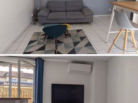 t2 meublé centre ville parking terrasse