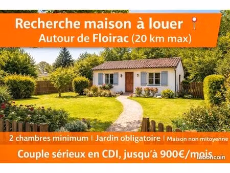 location maison autour de floirac