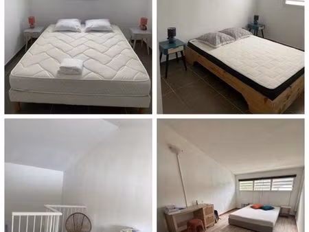 appartement t3 bis meublé de 74m2  avec citerne - dugazon abymes