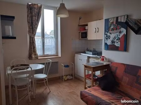 studio meublé saint-valery-en-caux (hypercentre)