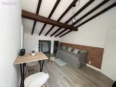 ? studio meublé 31 m² – toulouse st aubin / colombette – calme & rénové avec climatisation