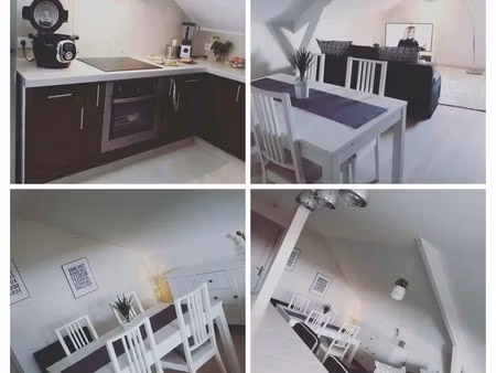 t2 avec terrasse et parking – juziers – direct propriétaire (sans frais d’agence)