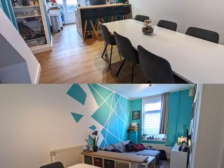 maison t3 à louer à tourcoing (proche mouvaux) ; non-meublée ; direct propriétaire ; dispo