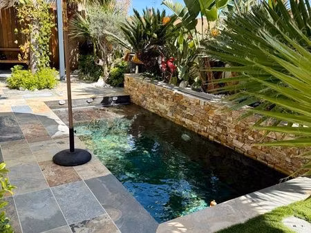 maison 140m2 - haut/ bas de villa avec piscine