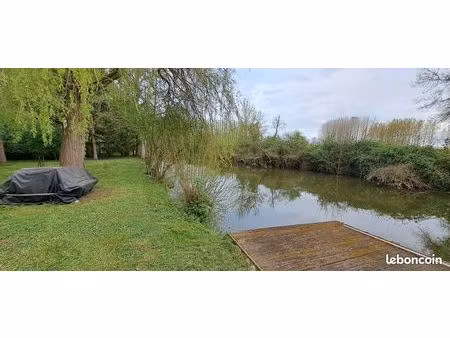 coup de pêche  terrain de loisirs  bord du loir