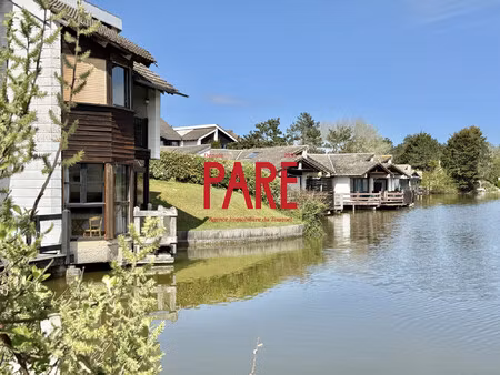 studio coin-nuit avec ponton sur le lac