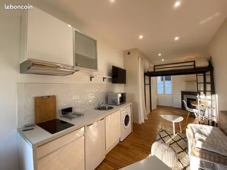 charmant studio cosy et lumineux - proche cartoucherie