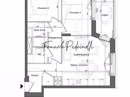 appartement à vendre lyon 3 pièce(s) 60m2 384 000€