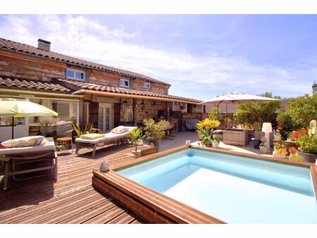 agen centre ville - charmante maison de ville avec garage  terrasse et appartement indépen