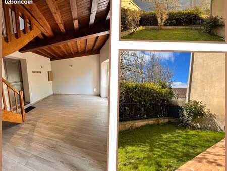 maison de centre ville en duplex avec jardin