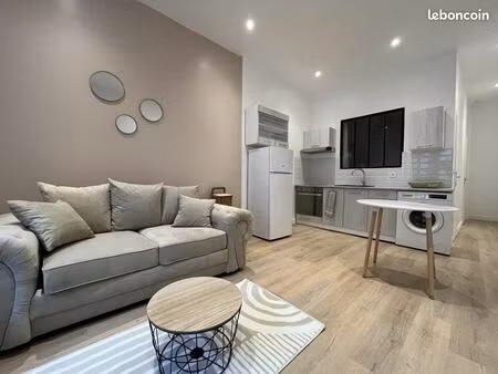 t1 bis 28m² meublé centre-ville