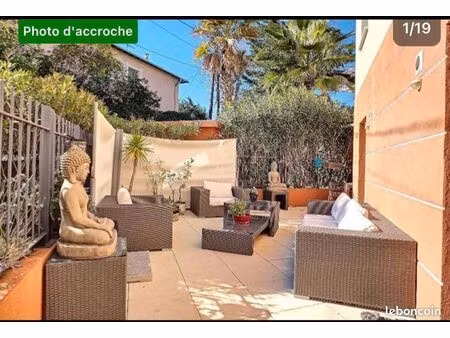 co location étudiante 3p +40m2 de terrasse à juan les pins
