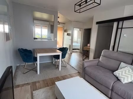 appartement meublés 2 pièces - t2 - 47 m² avec balcon et parking – 5 min à pied de la gare