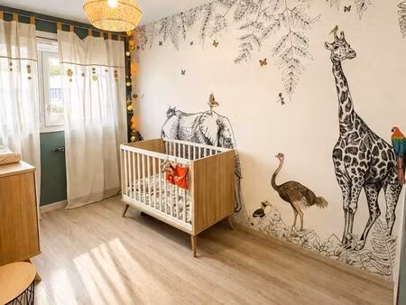 meyzieu centre vente magnifique t4 récent ( 2019) avec balcon plein sud – grand garage fer