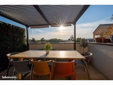 appartement t3 toit terrasse – 2nd et dernier étage à vendre