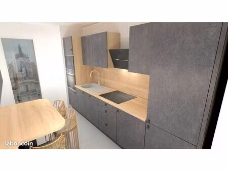 t3 lumineux  rénové  62m2  2 balcons plein sud  2 parkings  plus cave