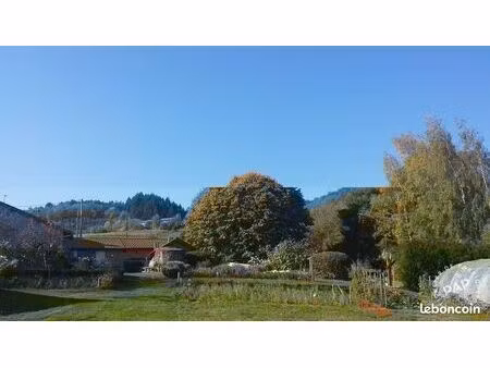 haut-beaujolais – authentique ferme de caractère – 231 m² habitables – dépendances – vue d