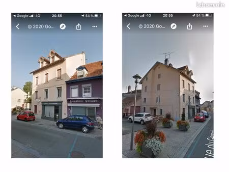 immeuble (3 apparts + 1 local) début centre vile héricourt