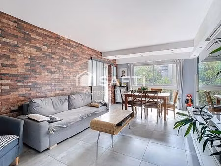 agréable 4 pièces dans résidence verdoyante