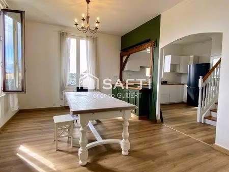 rénovation de qualité pour cette maison avec jardin !