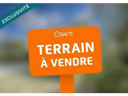 terrain constructible viabilisé à vendre