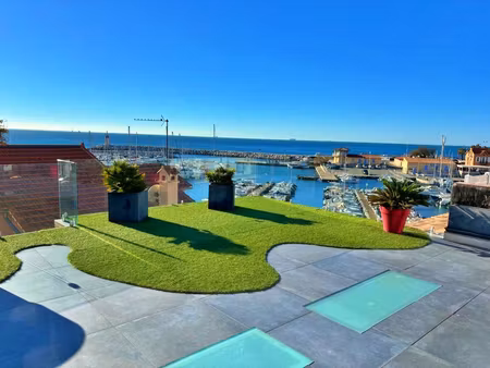 appartement t6 à vendre vue mer au centre ville de sausset-les-pins