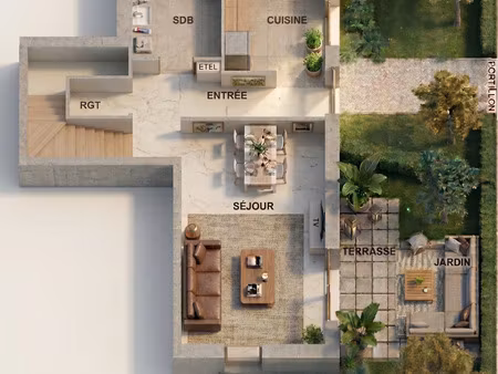 appartement à vendre pantin 4 pièce(s) 87m2 472 037€