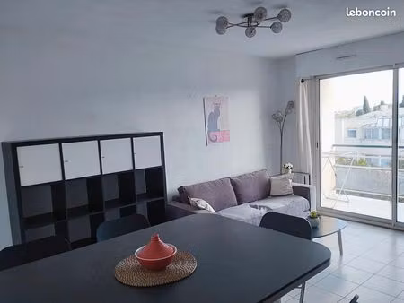 t2 meublé équipé quartier gare saint roch/méditerranée