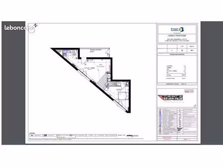 location t 2 (2024) non meublé